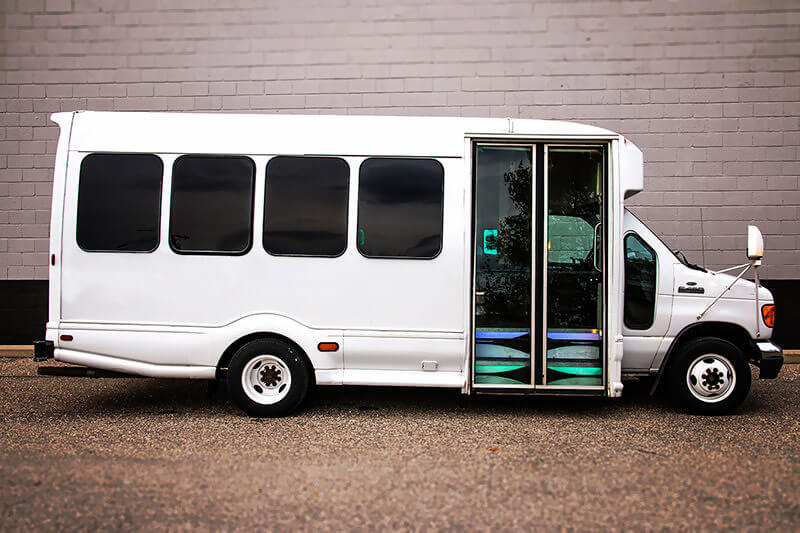 white party bus rental