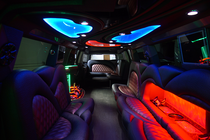 deluxe limo interiors